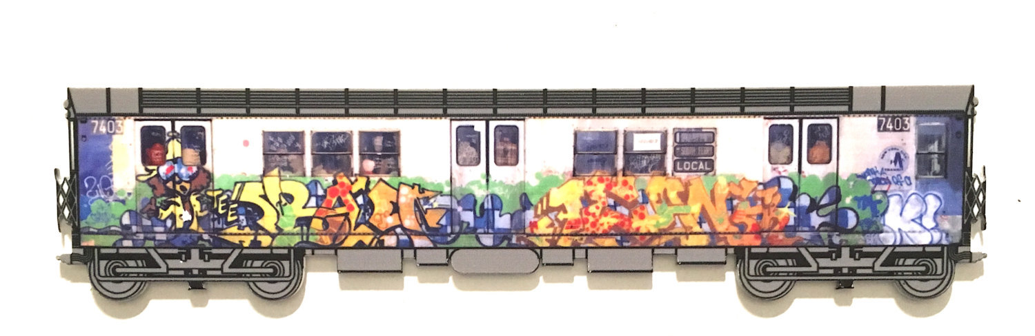 Original American Urban art collection NYC Graffiti art subway train flat panel High quality prints style wars
Henry Chalfant gave the world a representation of some of the best work by the most talented young artists who painted New York City’s...