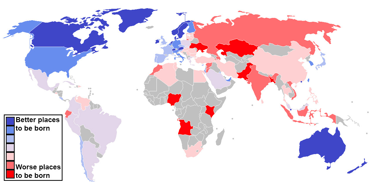 Did you know? Switzerland is the best place to be born.
The Economist’s Intelligence Unit tried to assess which country gave its children the best chance of a happy, safe, and prosperous life. “Being rich helps more than anything else,” they write,...