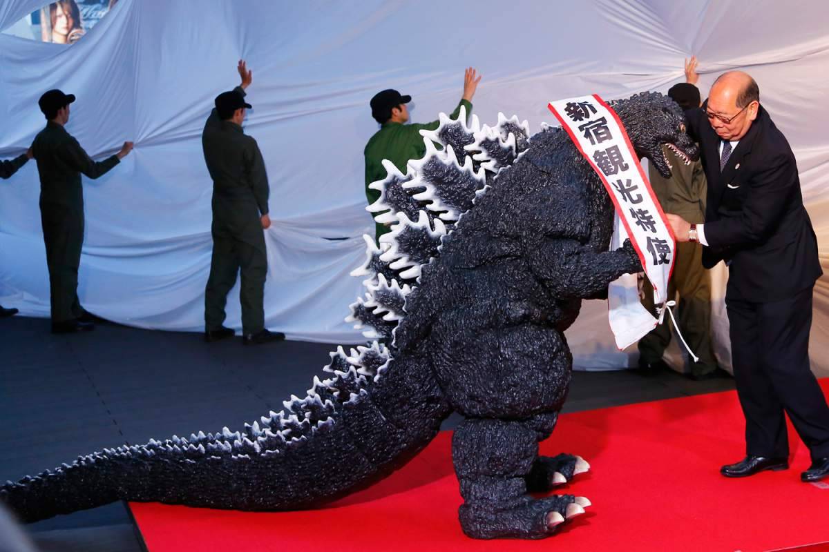 Godzilla Is Now an ‘Official’ Citizen of JapanThe special resident will serve as a tourism ambassador.
Photo: Shizuo Kambayashi—AP