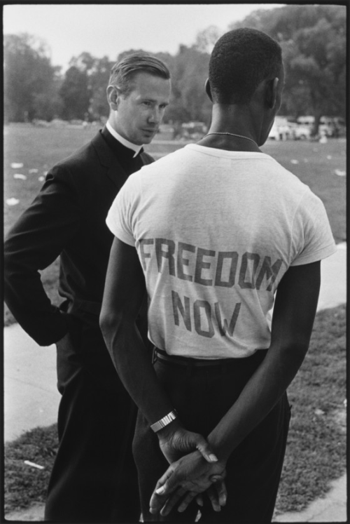 Black In White America 1963-1965 by Leonard Freed
Photojournalist Leonard Freed’s photo essay. It shows the hopes, struggles, challenges, joy, and sorrow that Black people faced in the 1960s America.