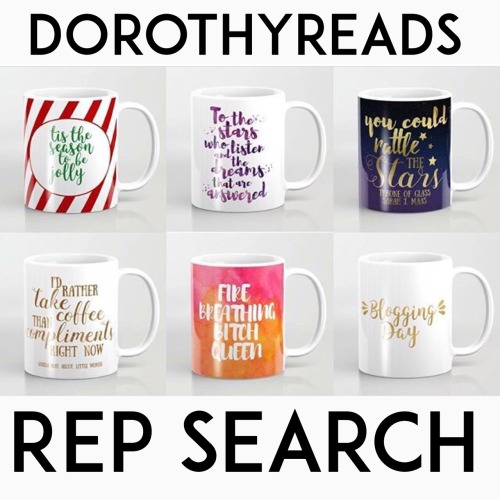 HI! If you have a bookstagram and want any of these mugs or maybe a pouch. Head to my instagram account @dorothyreads (instagram.com/dorothyreads) cause I’m doing a rep search. I’m looking for 3 bookstagrammers to advertise my items and my shop....