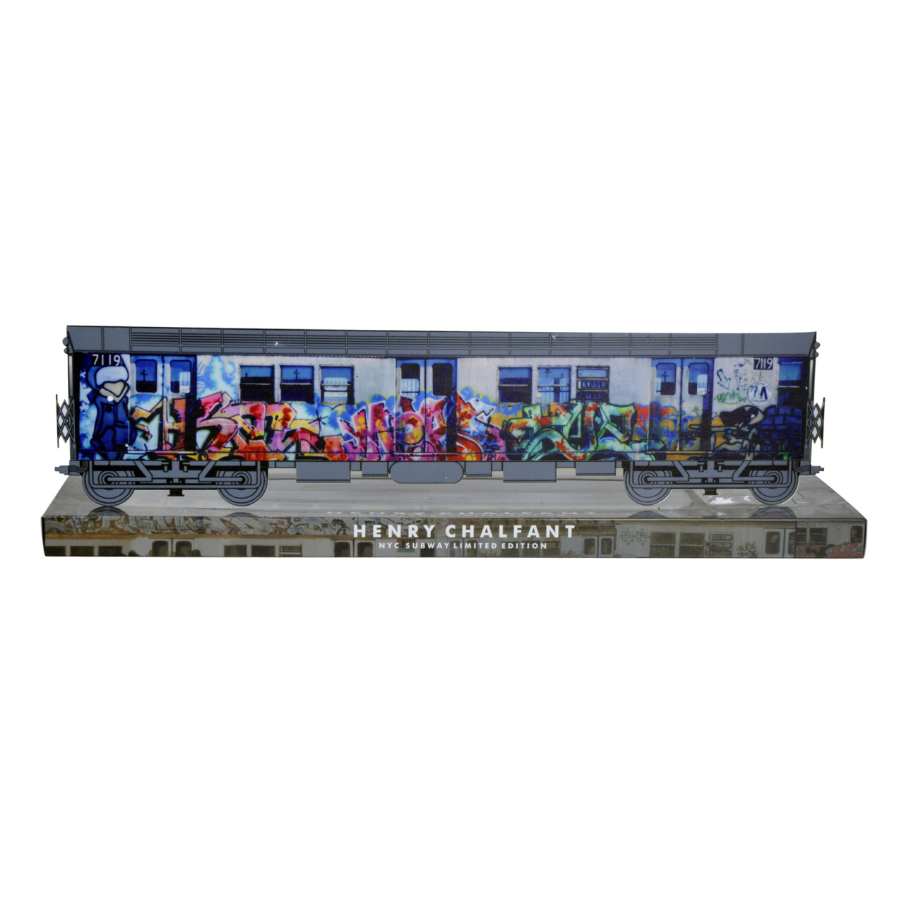 NYC Original Subway
Limited Edition, Henry Chalfant photos ,StyleWars Edition
20″ classics. and 10″ mini style
bring all the classic subway art that inspired the world