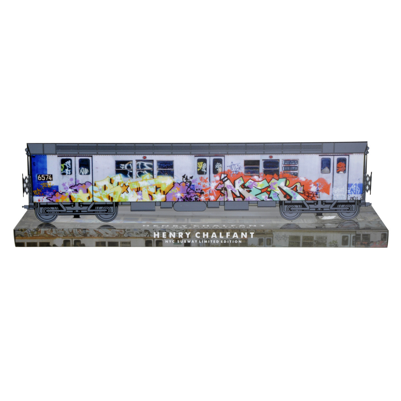 NYC Original Subway
Limited Edition, Henry Chalfant photos ,StyleWars Edition
20″ classics and 10″ mini style
bring all the classic subway art that inspired the worldand the artist that created these works of art..