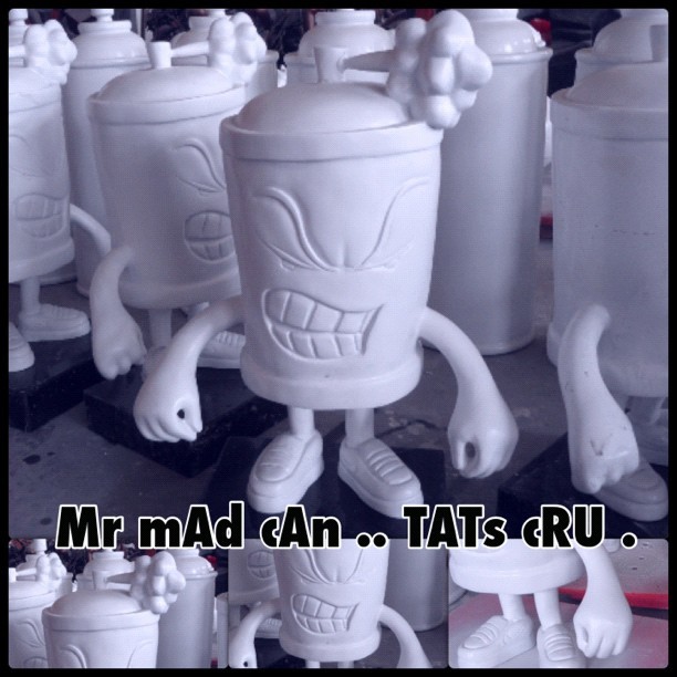 Limited edition
Mr mAd cAn…
The baddest boy on da block
#streetart #graffiti #art #sculpture #limitededition #spraycan #paint #can #nyc #hkig #urbanart #stencil #stencilart #bx #brimtatscru #slaps #stickers #aka #zulu #subway #train #hiphop