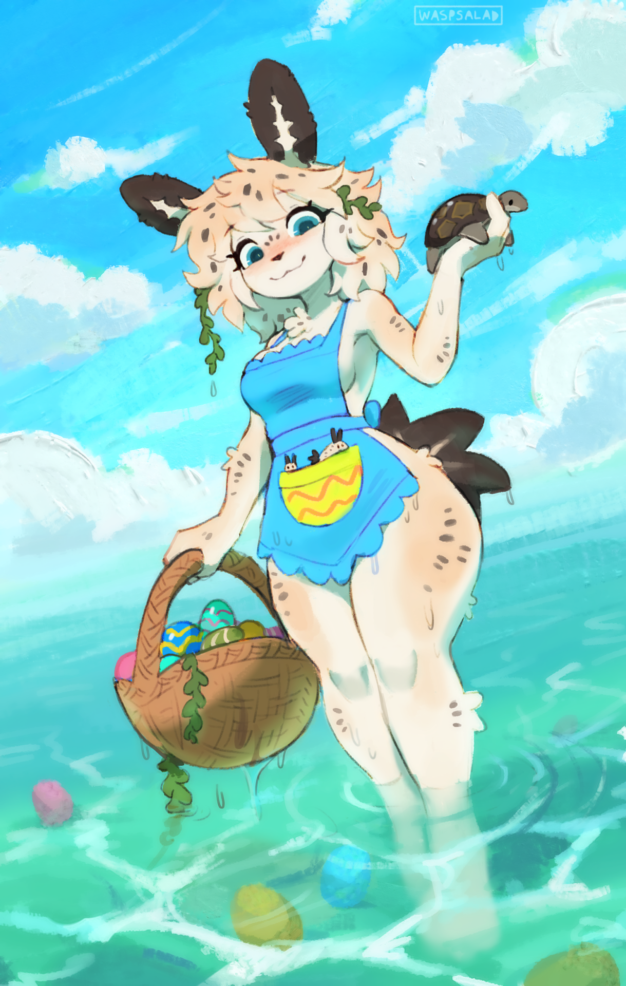 Sea easter bnuy!Or seaster bunny (?)