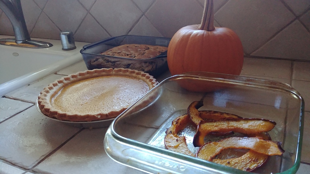 Salt roasted pumpkin pie. And pumpkin blondies.
How sweet it is
to bake a snack,
And lift champagne
for toasting.
‘Tis grand to eat
A homemade treat,
But just as important:
the posting.