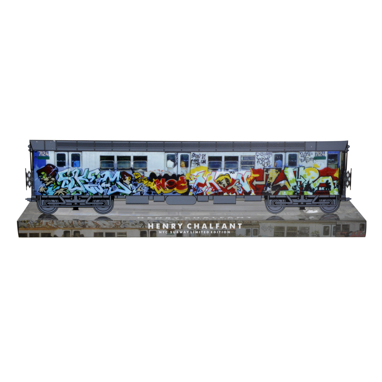 NYC Original Subway
Limited Edition, Henry Chalfant photos ,StyleWars Edition
20″ classics and 10″ mini style
bring all the classic subway art that inspired the worldand the artist that created these works of art..