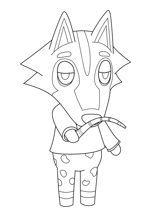 80 Animal Crossing Coloring Pages Marshall Best