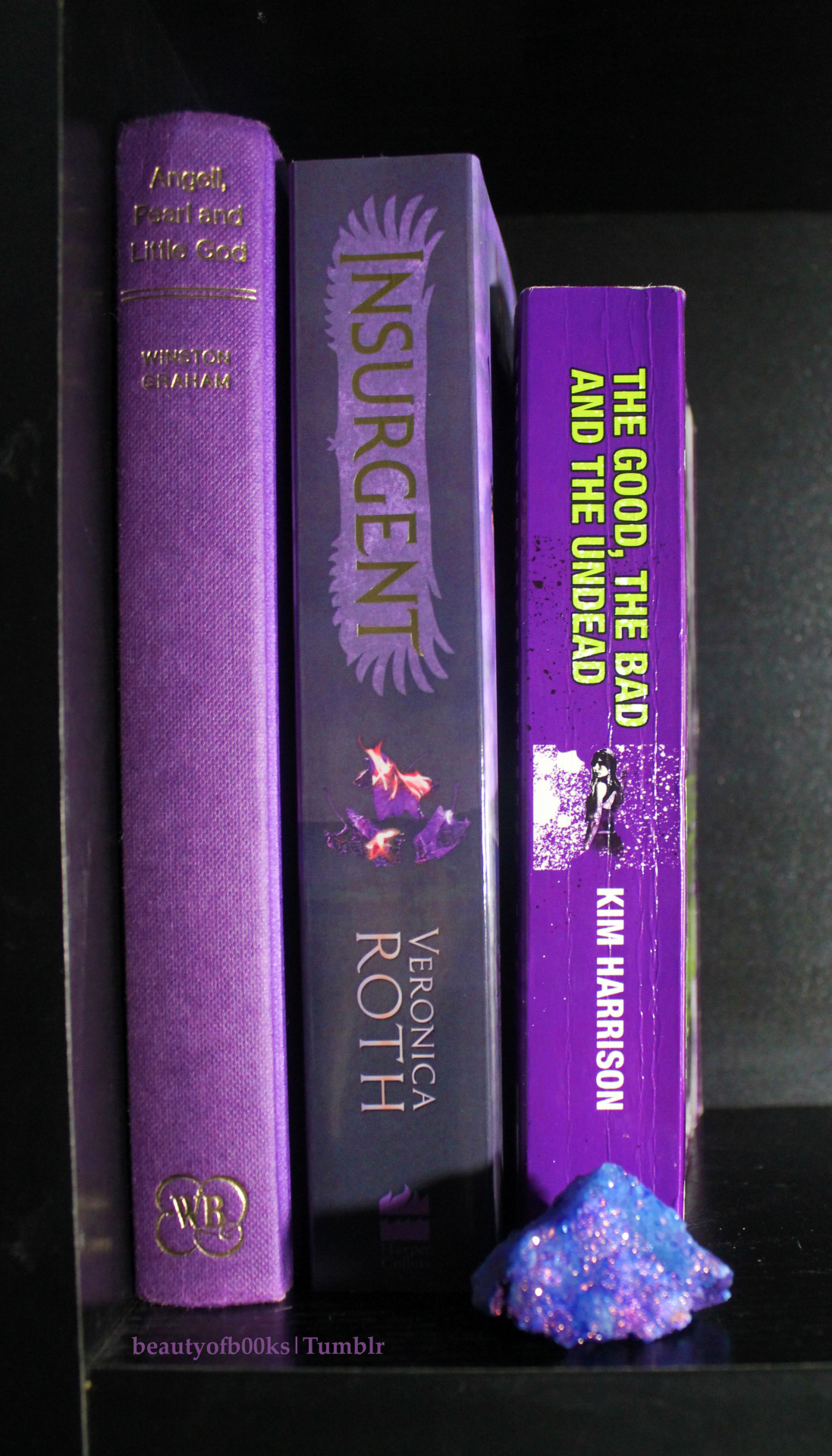slytherin-bookworm-guy:
“Purple books (I don’t own many I know)
”