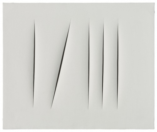 nobrashfestivity:
“Lucio Fontana, Spatial Concept: Expectations, 1967
”