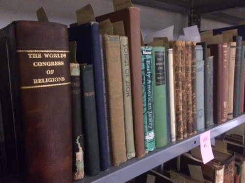 It’s the fourth Wednesday in January - can’t believe we almost forgot about Library Shelfie Day! Thanks @othmeralia for the reminder.
Here’s a few peeks at our Rare Book Collection here at the Jewish Museum of Maryland.
You can browse our Rare Book...