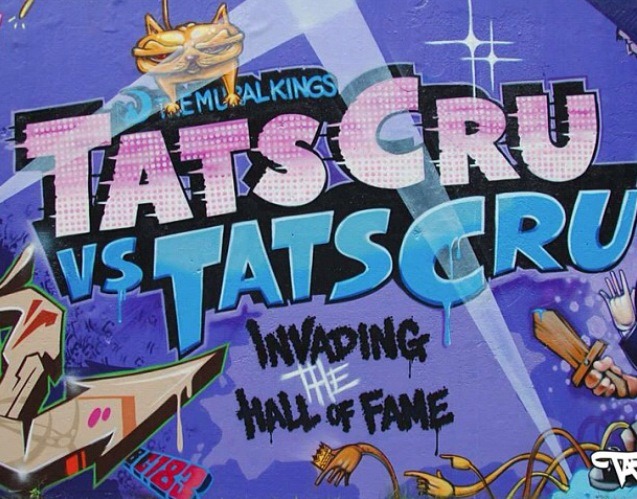 TATS CRU WALL
HALL OF FAME NYC