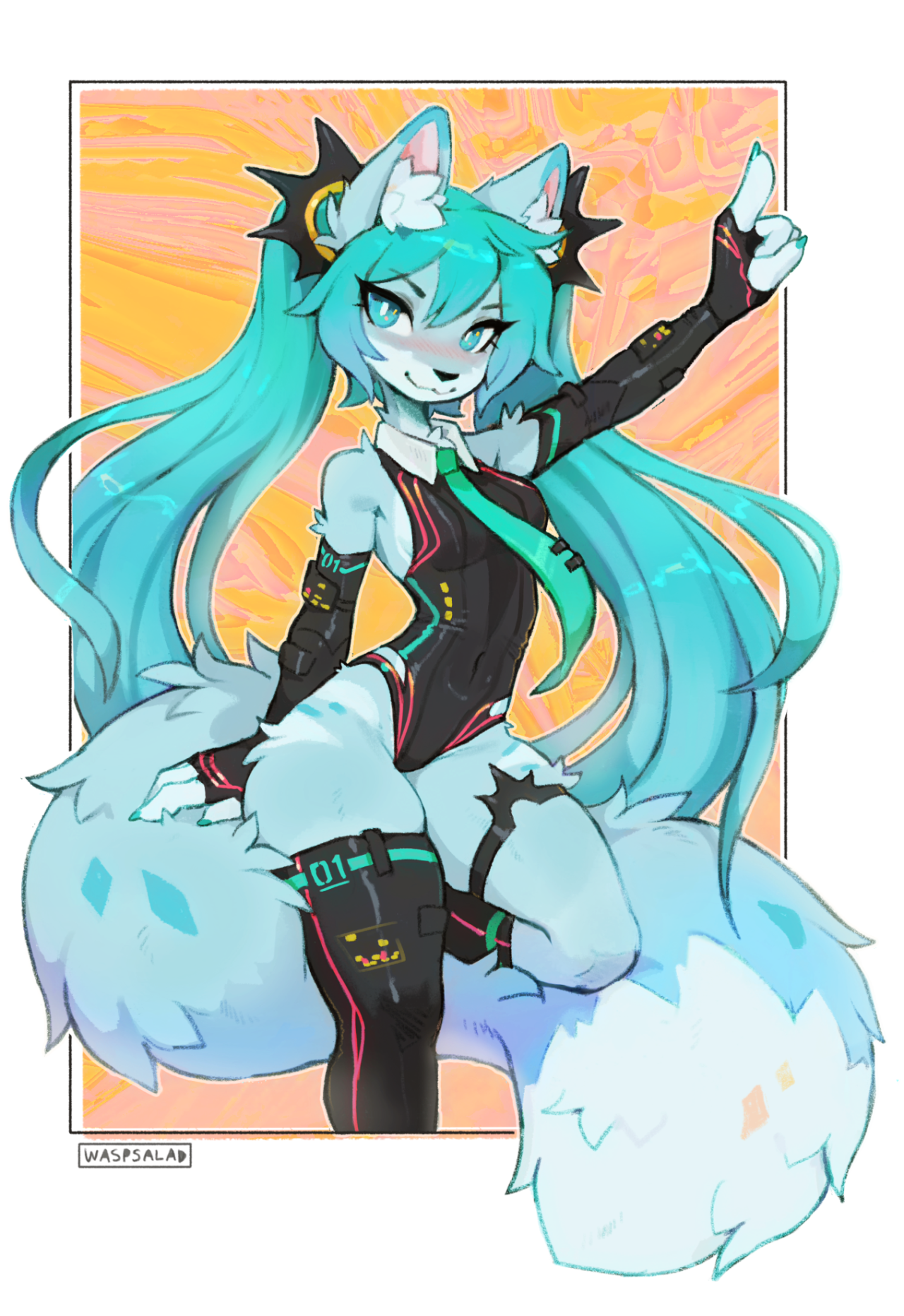 Mikufox!A furrified Miku for Miku day >:3
I made a new outfit for her too, I hope she’s still recognizable!
A short lil timelapse: https://www.youtube.com/shorts/dbr_z11J7to