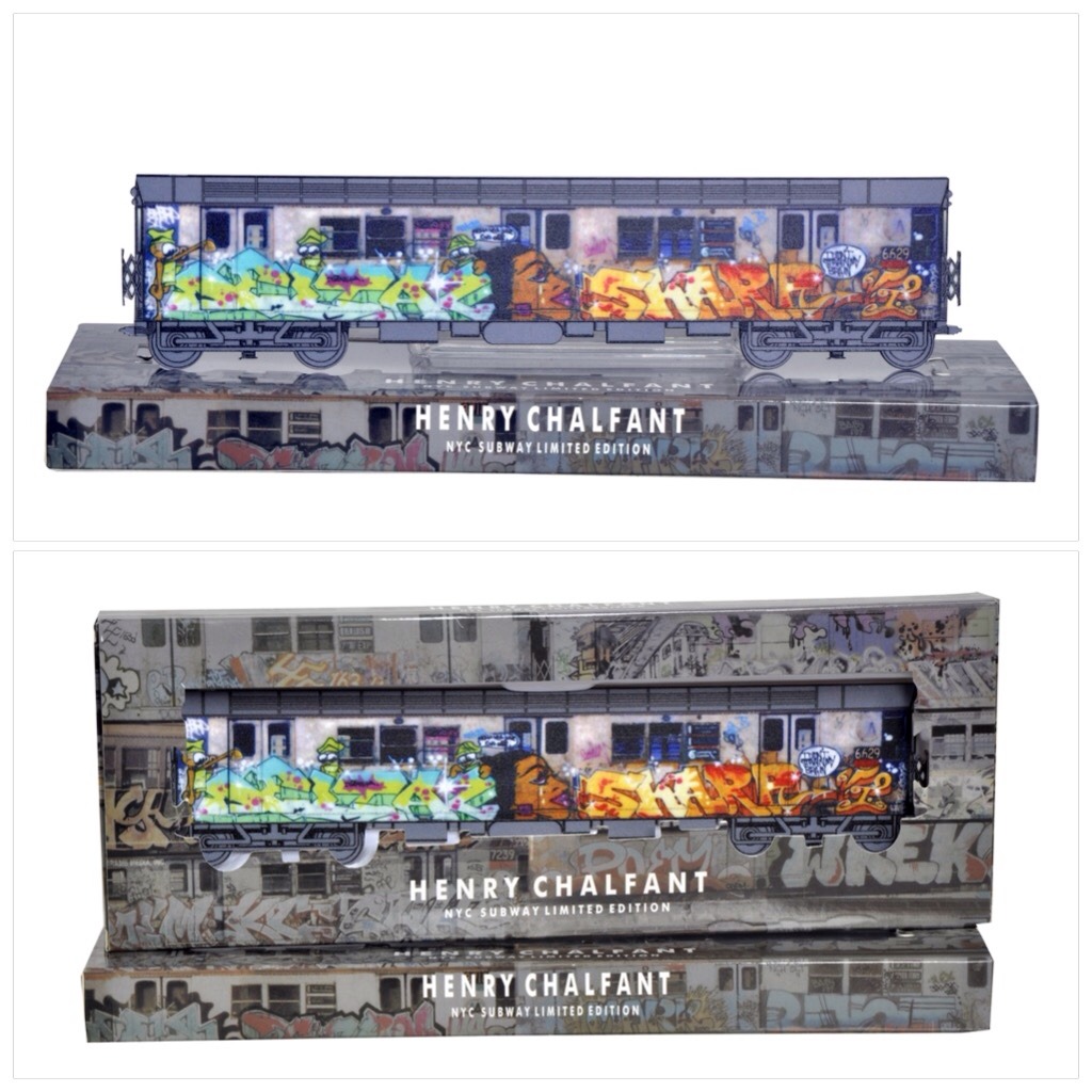 Henry Chalfant original photo collection
revamped & updated
On NYC ORIGINAL collector Trains 20" classic
#graffiti