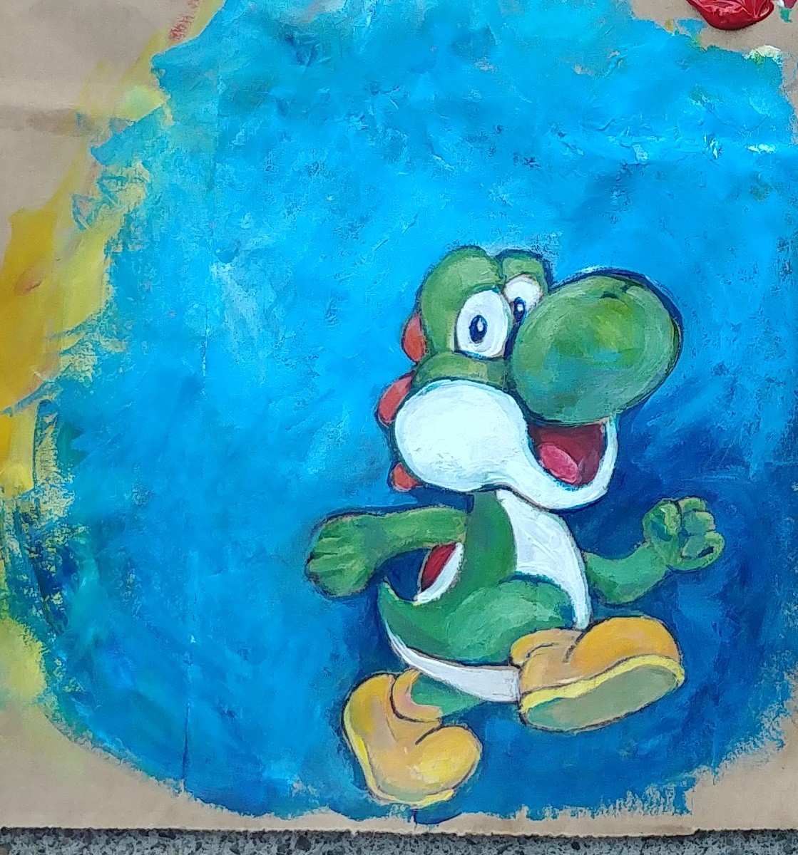 painting of Yoshi