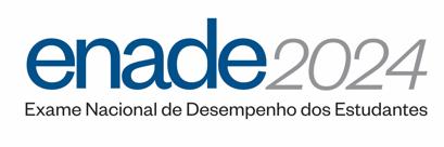 Na imagem, vemos uma imagem com o titulo enade2024. Exame Nacional de desempenho dos estudantes.