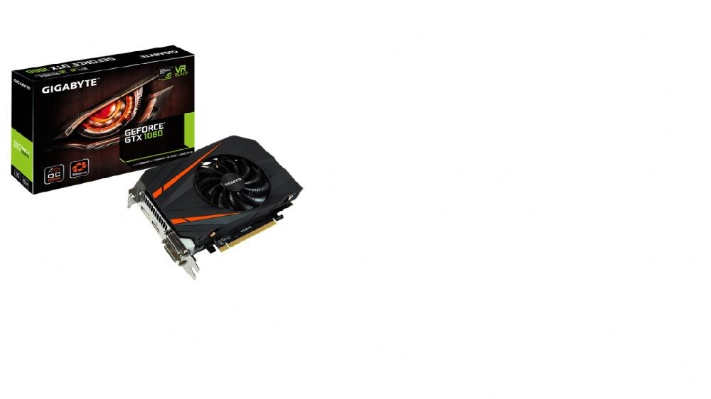  Gigabyte GeForce® GTX 1060 Mini ITX OC 6G 