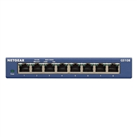 NETGEAR GS108 8-Port Gigabit Ethernet Unmanaged Switch