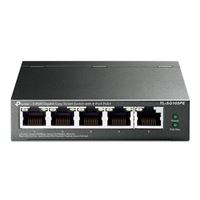 TP-LINK TL-SG105PE 5 Port Gigabit PoE Switch 4 PoE+ Port 65W Easy Smart Plug & Play Shielded Ports Support QoS, Vlan, IGMP and Link Aggregation