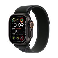 Apple Watch Ultra 2 GPS Cellular 49mm Black Titanium Case with Black Trail Loop - M/L