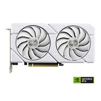 ASUS NVIDIA GeForce RTX 4060 EVO White Prime Overclocked Dual Fan 8GB GDDR6 PCIe 4.0 Graphics Card