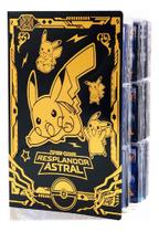 Album Fichario Pikachu Gold Porta 432 Cartas Pokemon Cards - PokemonSHOP