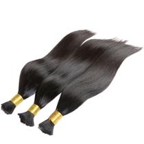 Cabelo Humano Solto Para Mega Hair Liso Leve Ondas 65-70cm 200 Gramas - bhair