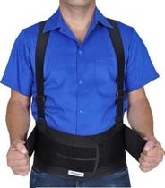 Cinto Ergonomico Abdominal Lombar AR-300 Com Suspensórios - Aradesc