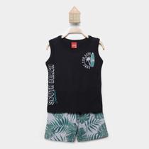 Conjunto Infantil Curto Kyly Surf Menino