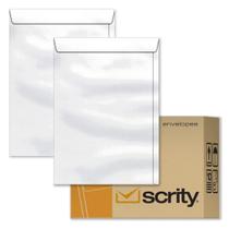 Envelope A4 Branco 22 X 32 Cm 90g Sof032 Scrity 250 Unidades