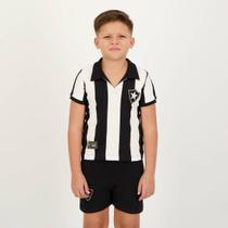 Kit de Uniforme Botafogo Retrô Infantil - Retromania