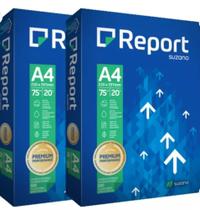 Kit Papel Sulfite A4 Com 2 Unidade 500 Folhas - report