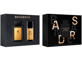 Kit Perfume Masculino Antonio Banderas The Golden Secret Eau de Toilette com Desodorante