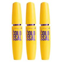 Maybelline Colossal VolumExpress Kit - 3 Máscara para Cílios Lávavel