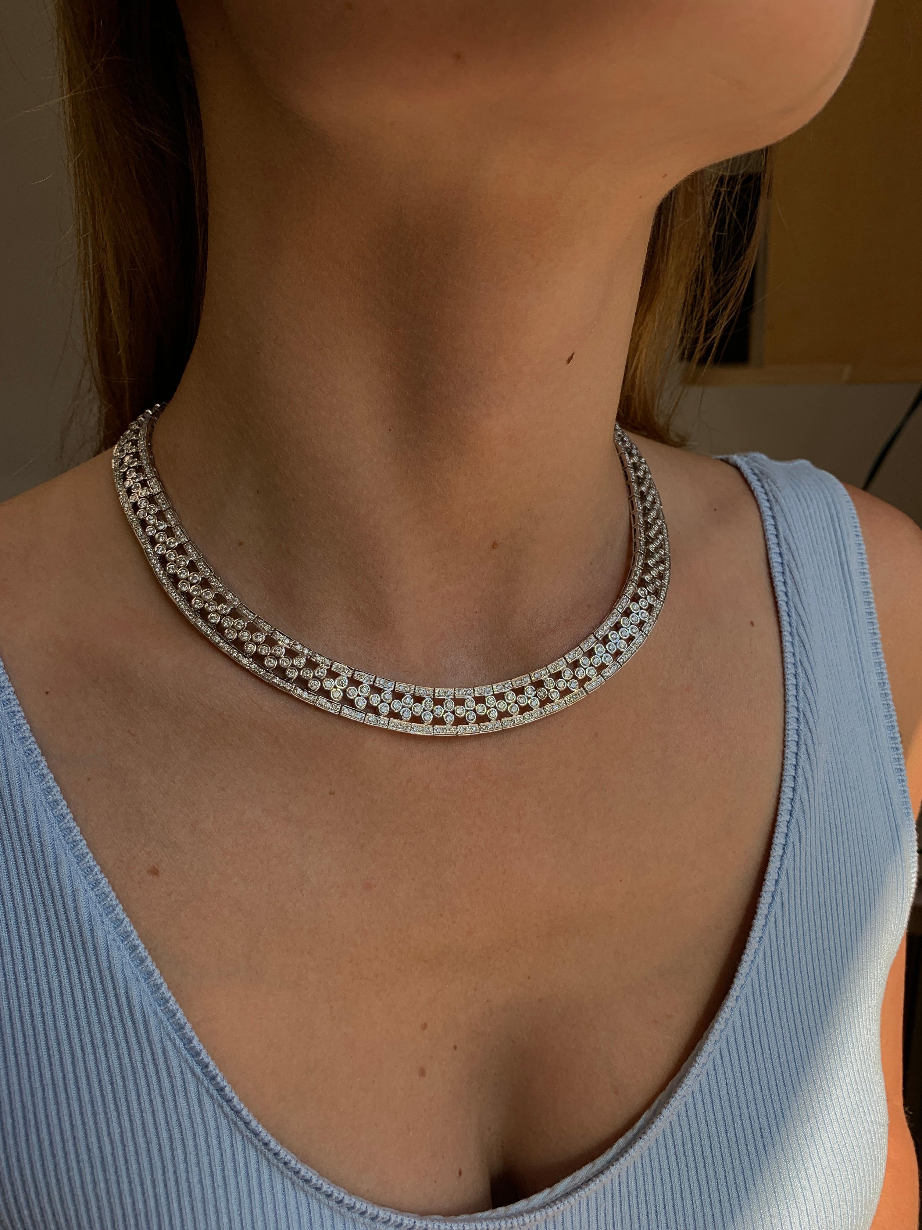 diamond chocker