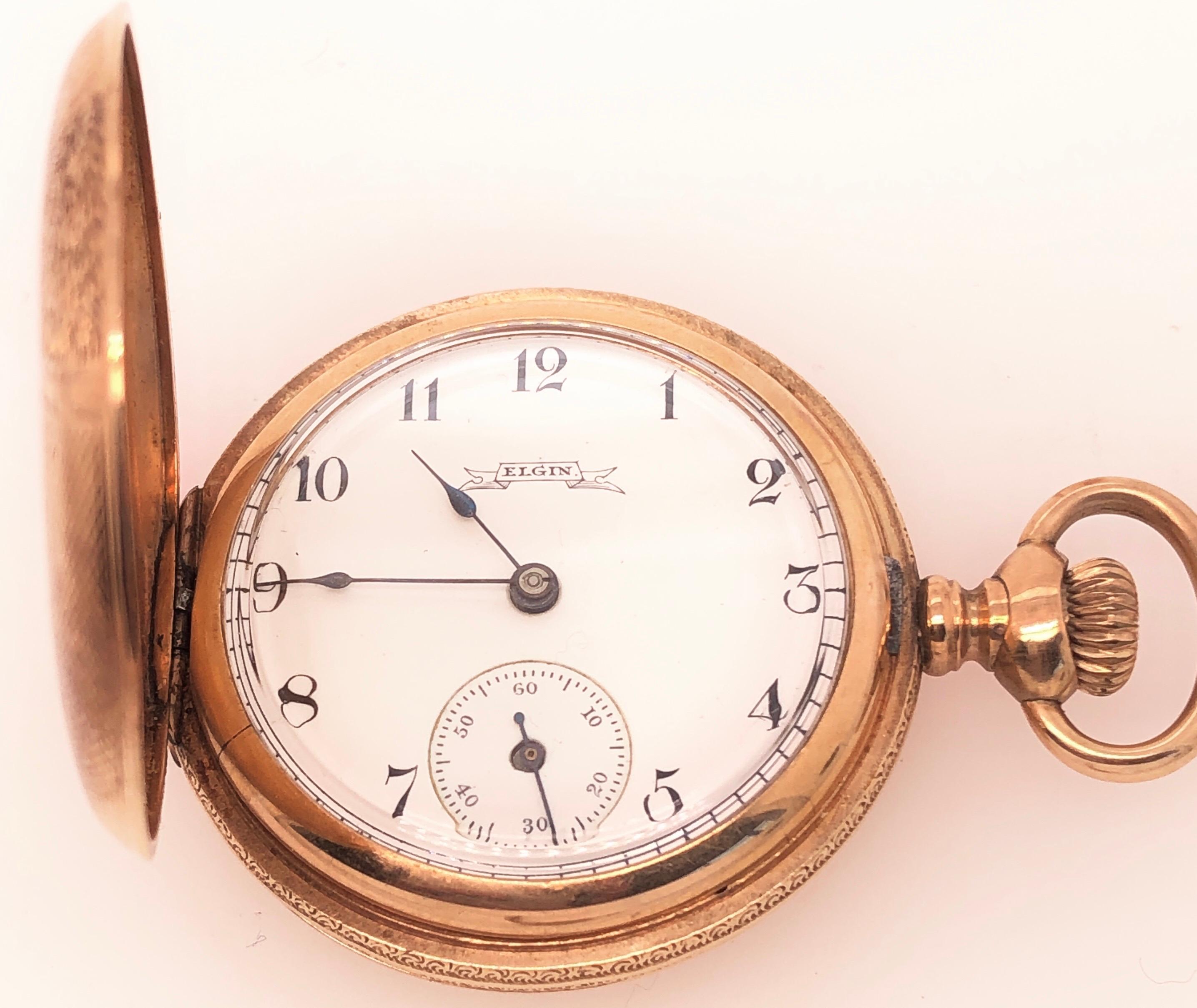 elgin pocket watch value