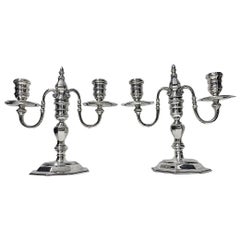 Garrard & Co. Candelabro in argento Sterling London