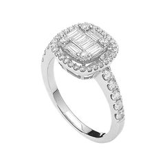 Diamond White Gold Ring