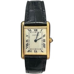 Cartier Tank Louis 18k Gold Deployment Buckle