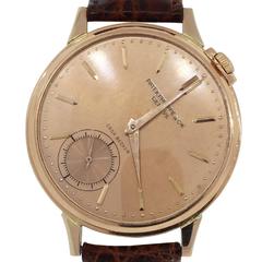 Patek Philippe Rose Gold Casa Becker Wristwatch