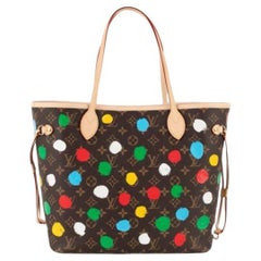 Louis Vuitton x Yayoi Kusama Neverfull Leather Bag, 2023