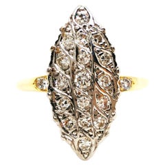 Ring White Gold Diamond