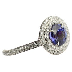 Tiffany & Co. Soleste Tanzanite and Diamond Ring