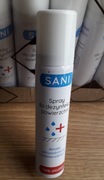 SANI spray do dezynfekcji powierzchni 70% alkohol - zgrzewka 12 sztuk