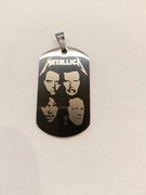 Metallica Black album Zawieszka wisiorek twój grawer na prezent 