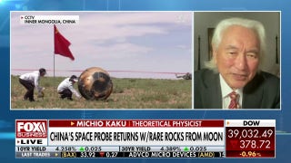 Advancements in China’s space program ‘does not mean war’: Michio Kaku - Fox Business Video