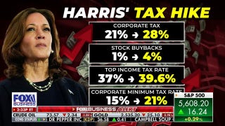 Harris doesn't understand the concept of cutting taxes to stimulate the economy: Steve Moore - Fox Business Video