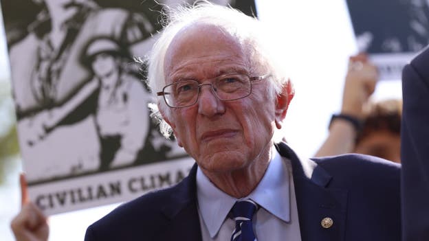 Bernie Sanders denounces Israel's military action in Gaza amid Hamas conflict: 'A war crime'