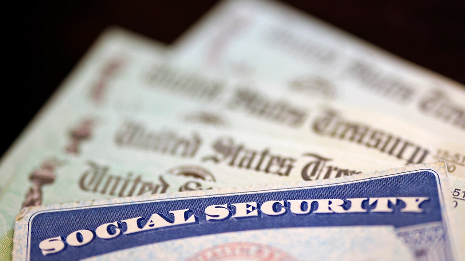 A Social Security card