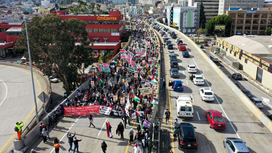 San Francisco highway protest